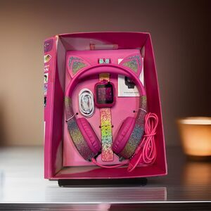 ITECH Jr Kids Smartwatch W/Headphones New Open Box( Box Damage)